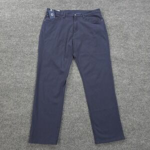 FootJoy Pants Mens 38x32 Navy Sueded Cotton Twill 5 Pocket Golf Performance NEW